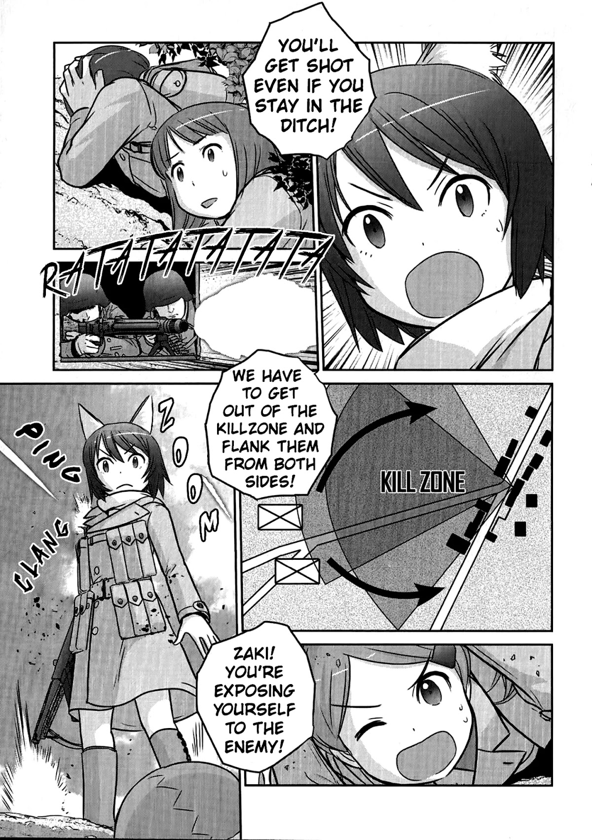 Houkago Assault Girls Chapter 7 page 8 - Chapter 7: Crossfire! Assault on the Town