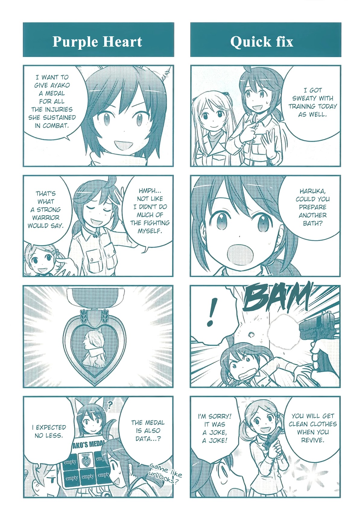 Houkago Assault Girls Chapter 8.5 page 2 - Chapter 8.5: Volume 2 Extras
