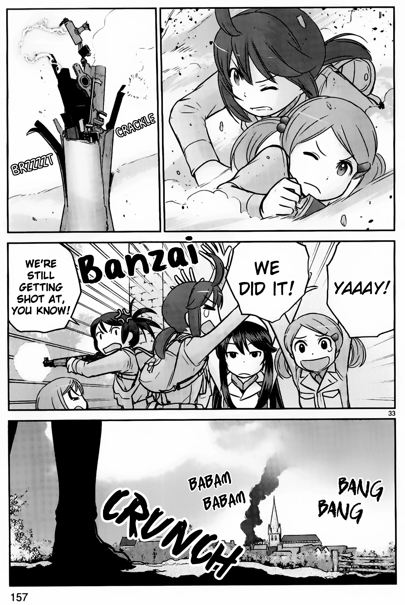 Houkago Assault Girls Chapter 8 page 34 - Chapter 8: Enemy Within! Blow Up Your Target