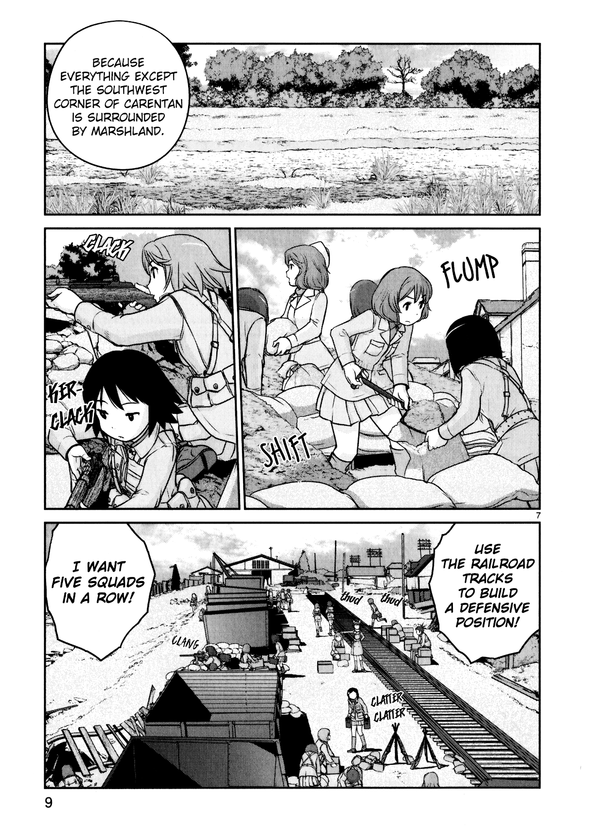 Houkago Assault Girls Chapter 9 page 11 - Chapter 9: The Hard Way Home! Defending Ourselves Against The Enemy!