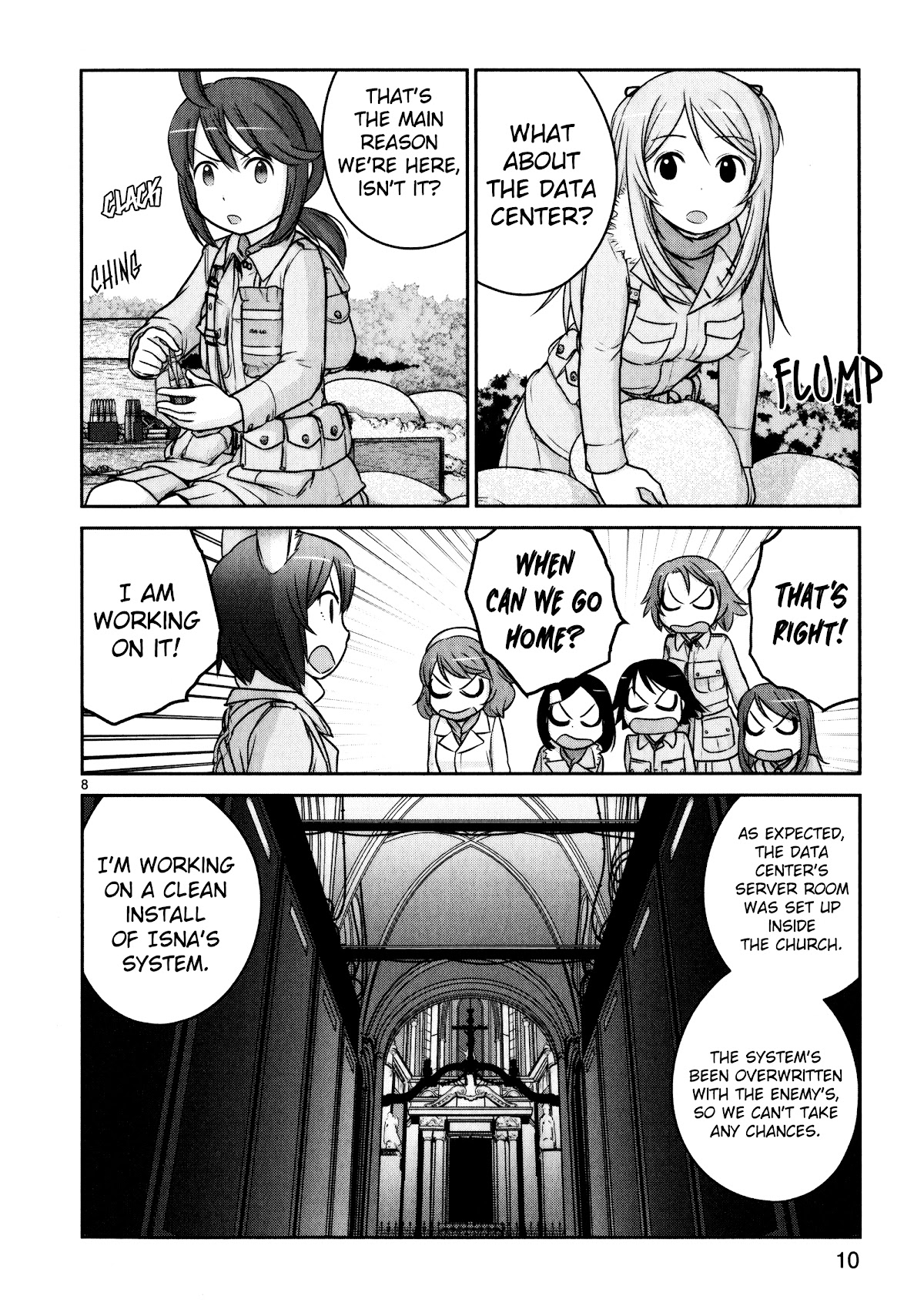 Houkago Assault Girls Chapter 9 page 12 - Chapter 9: The Hard Way Home! Defending Ourselves Against The Enemy!