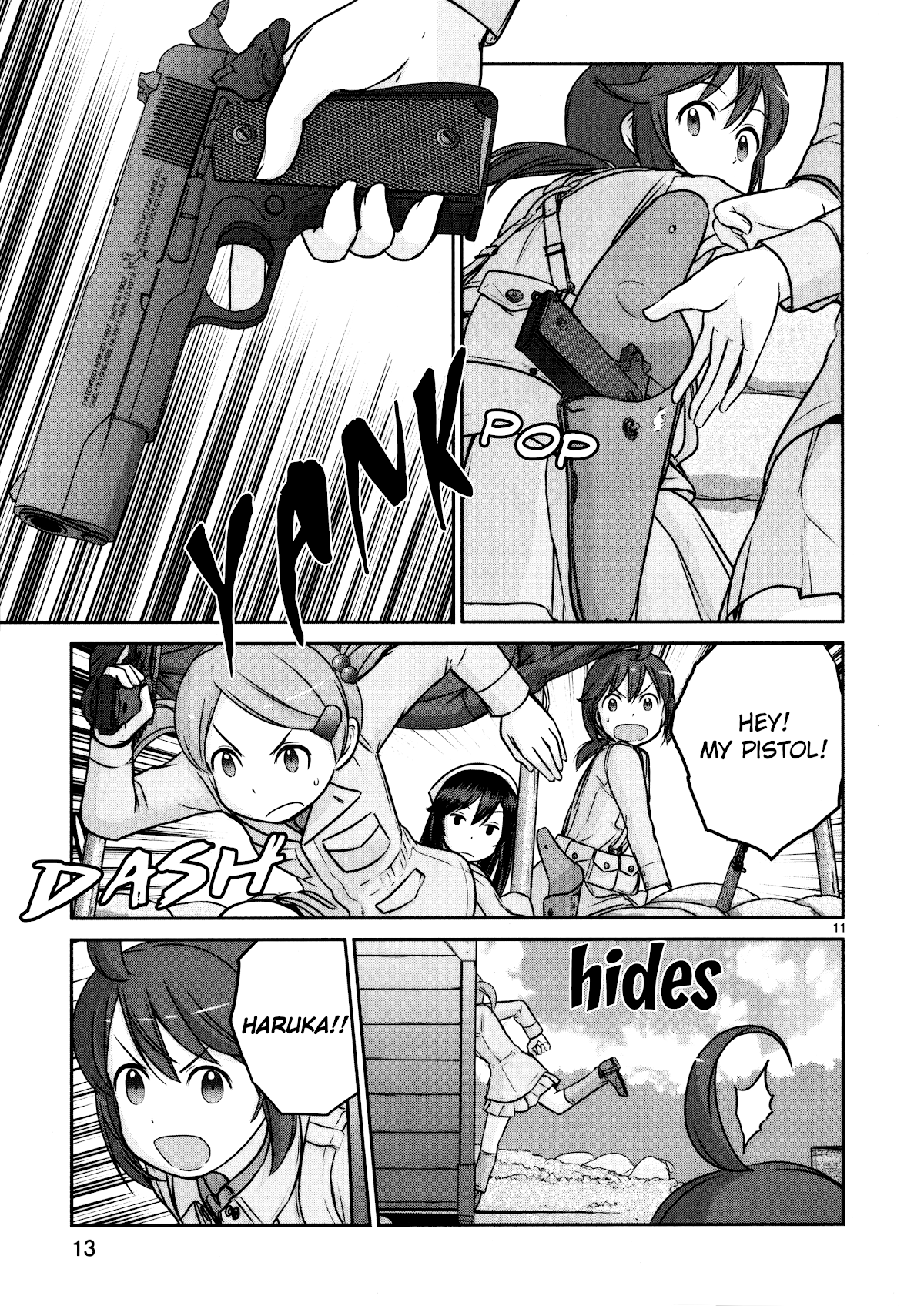 Houkago Assault Girls Chapter 9 page 15 - Chapter 9: The Hard Way Home! Defending Ourselves Against The Enemy!