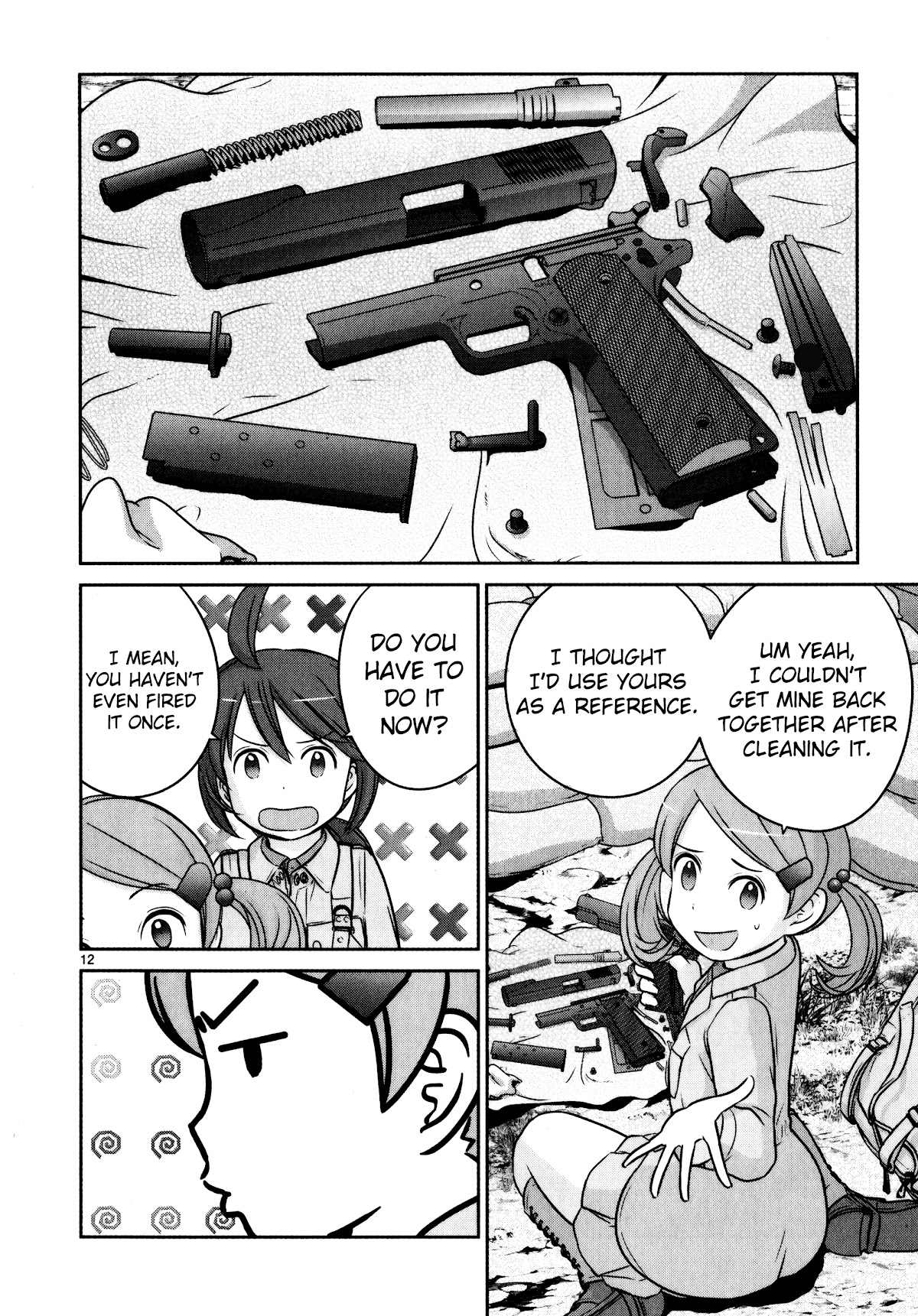 Houkago Assault Girls Chapter 9 page 16 - Chapter 9: The Hard Way Home! Defending Ourselves Against The Enemy!