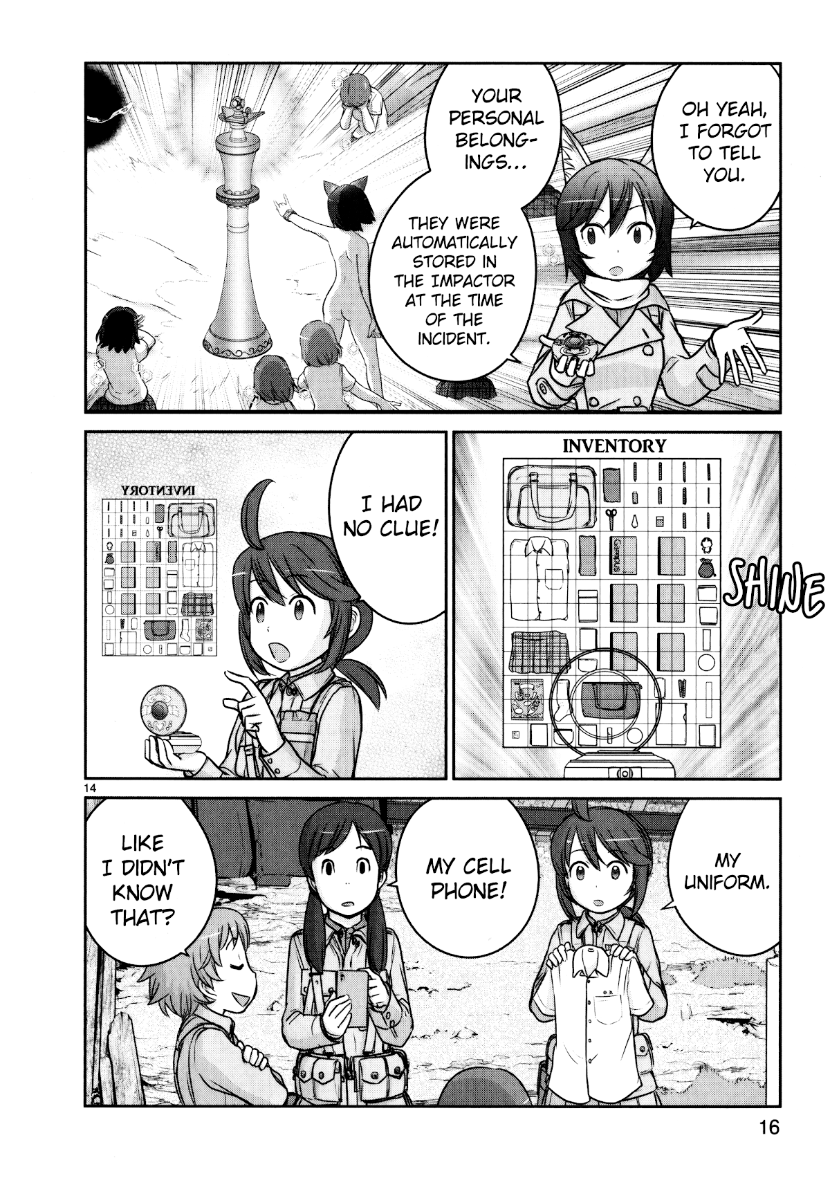 Houkago Assault Girls Chapter 9 page 18 - Chapter 9: The Hard Way Home! Defending Ourselves Against The Enemy!