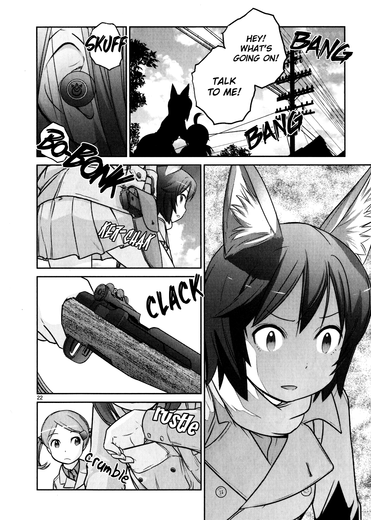 Houkago Assault Girls Chapter 9 page 26 - Chapter 9: The Hard Way Home! Defending Ourselves Against The Enemy!