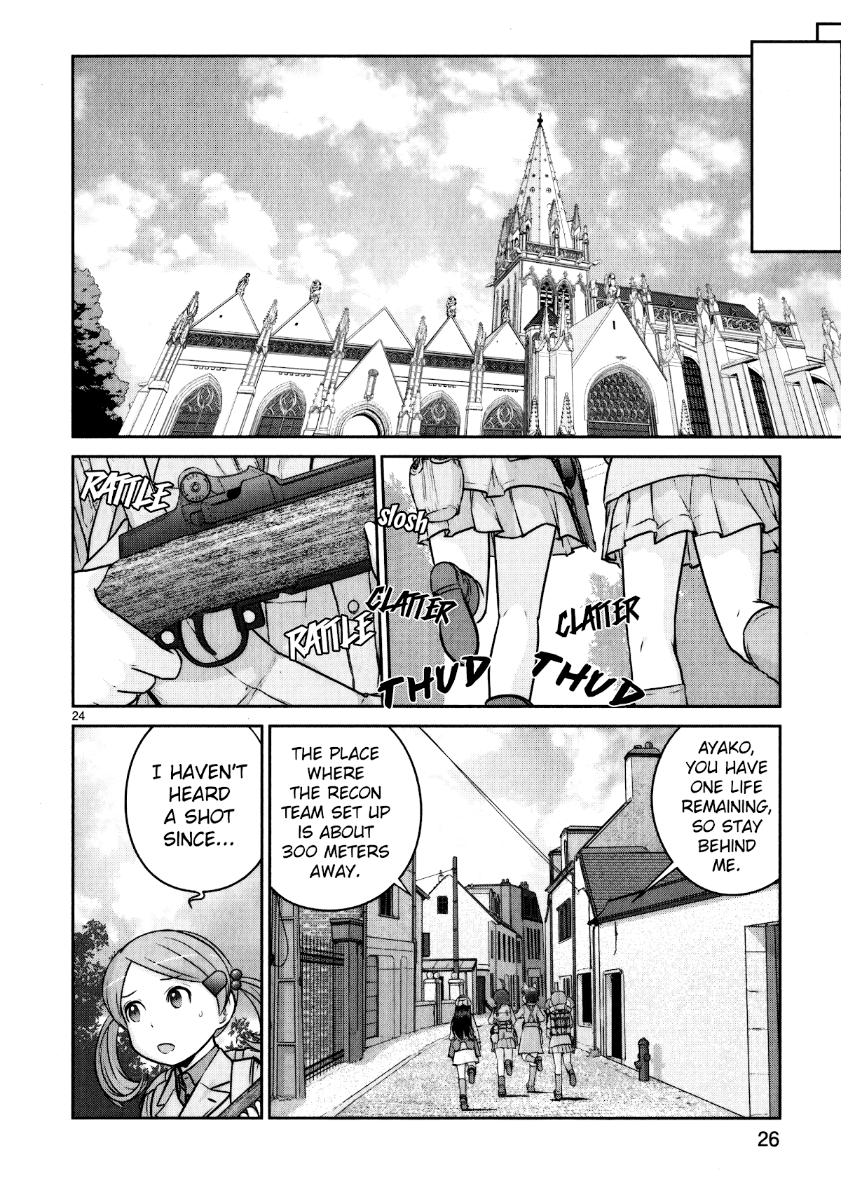 Houkago Assault Girls Chapter 9 page 28 - Chapter 9: The Hard Way Home! Defending Ourselves Against The Enemy!