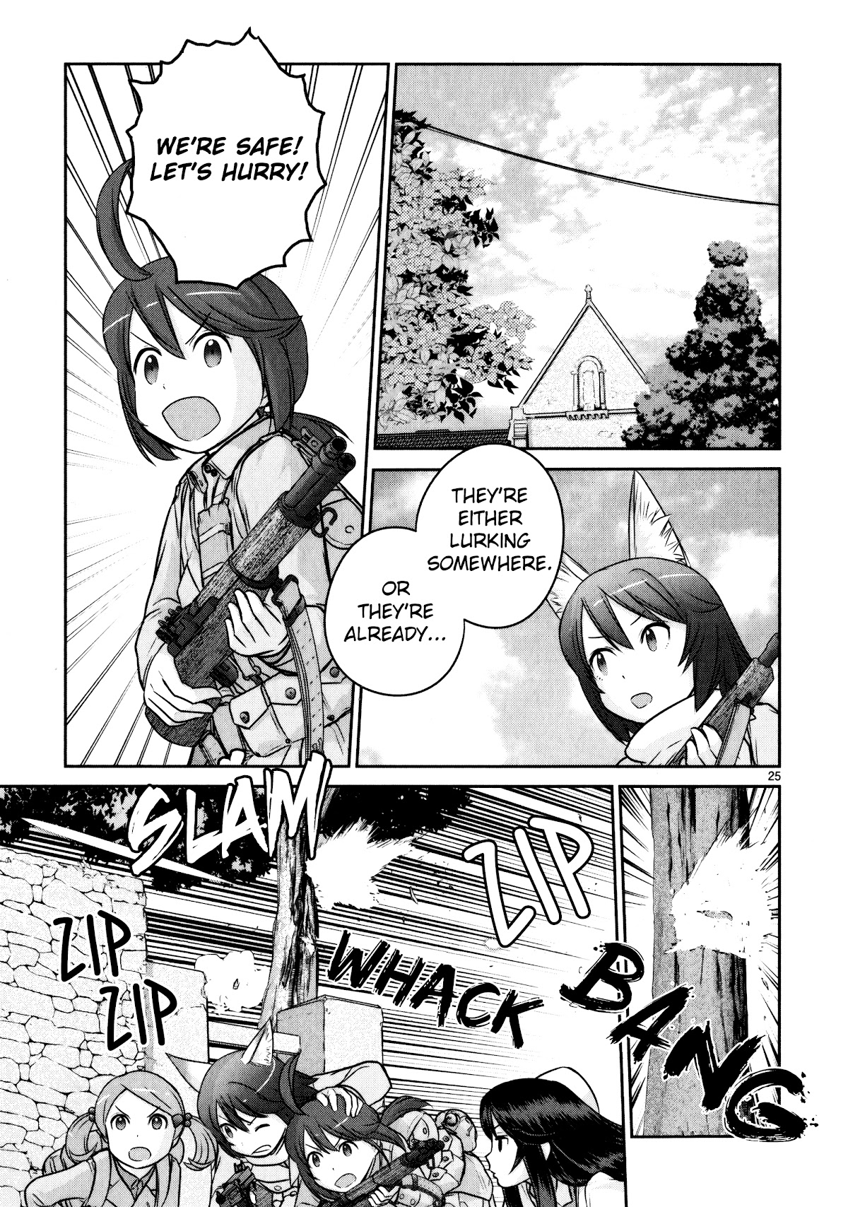 Houkago Assault Girls Chapter 9 page 29 - Chapter 9: The Hard Way Home! Defending Ourselves Against The Enemy!