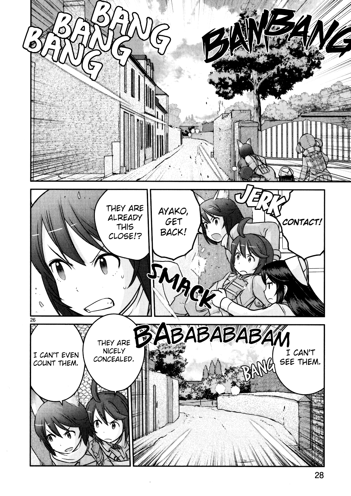 Houkago Assault Girls Chapter 9 page 30 - Chapter 9: The Hard Way Home! Defending Ourselves Against The Enemy!