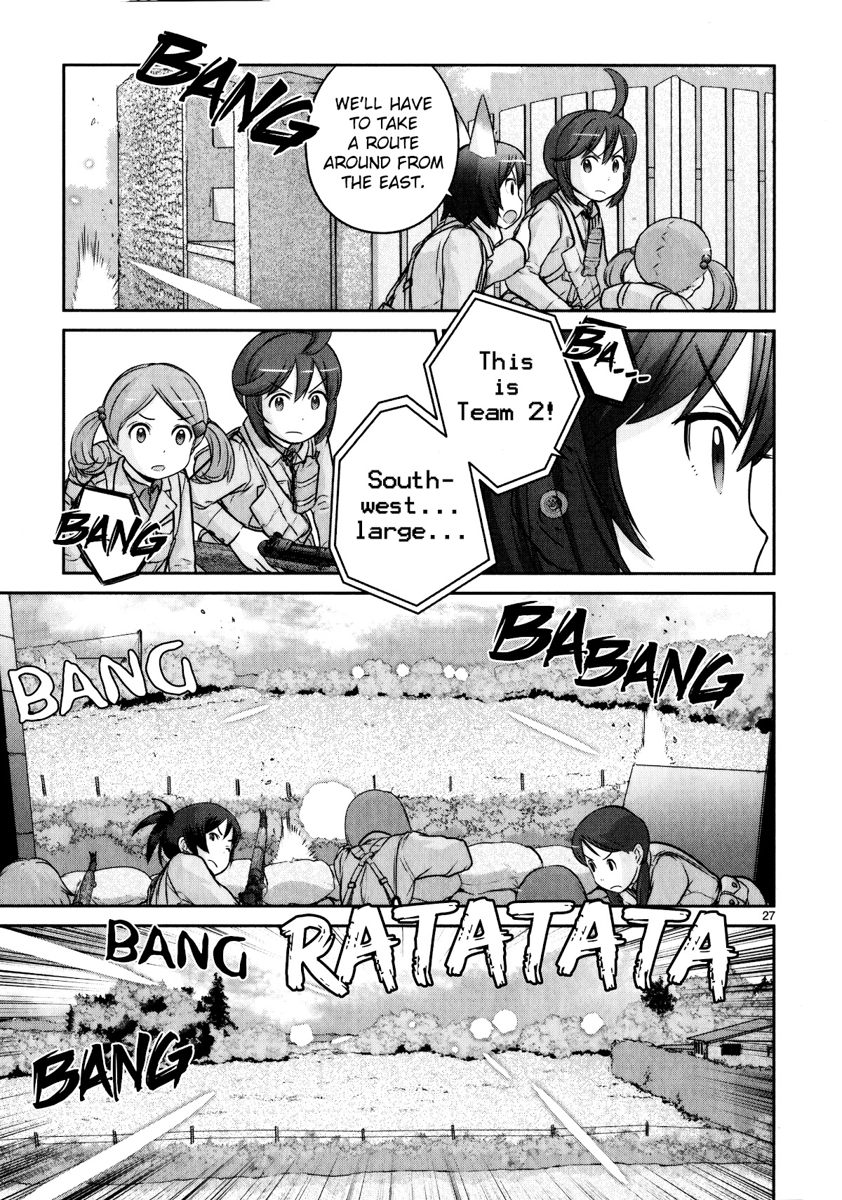 Houkago Assault Girls Chapter 9 page 31 - Chapter 9: The Hard Way Home! Defending Ourselves Against The Enemy!