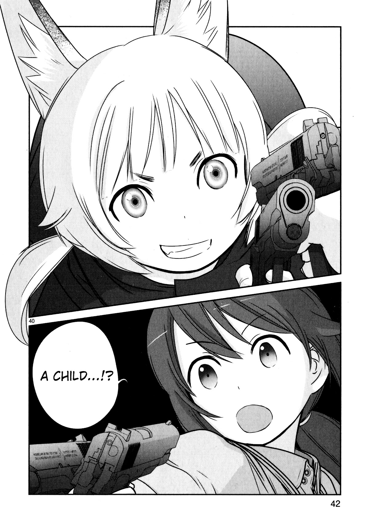 Houkago Assault Girls Chapter 9 page 43 - Chapter 9: The Hard Way Home! Defending Ourselves Against The Enemy!