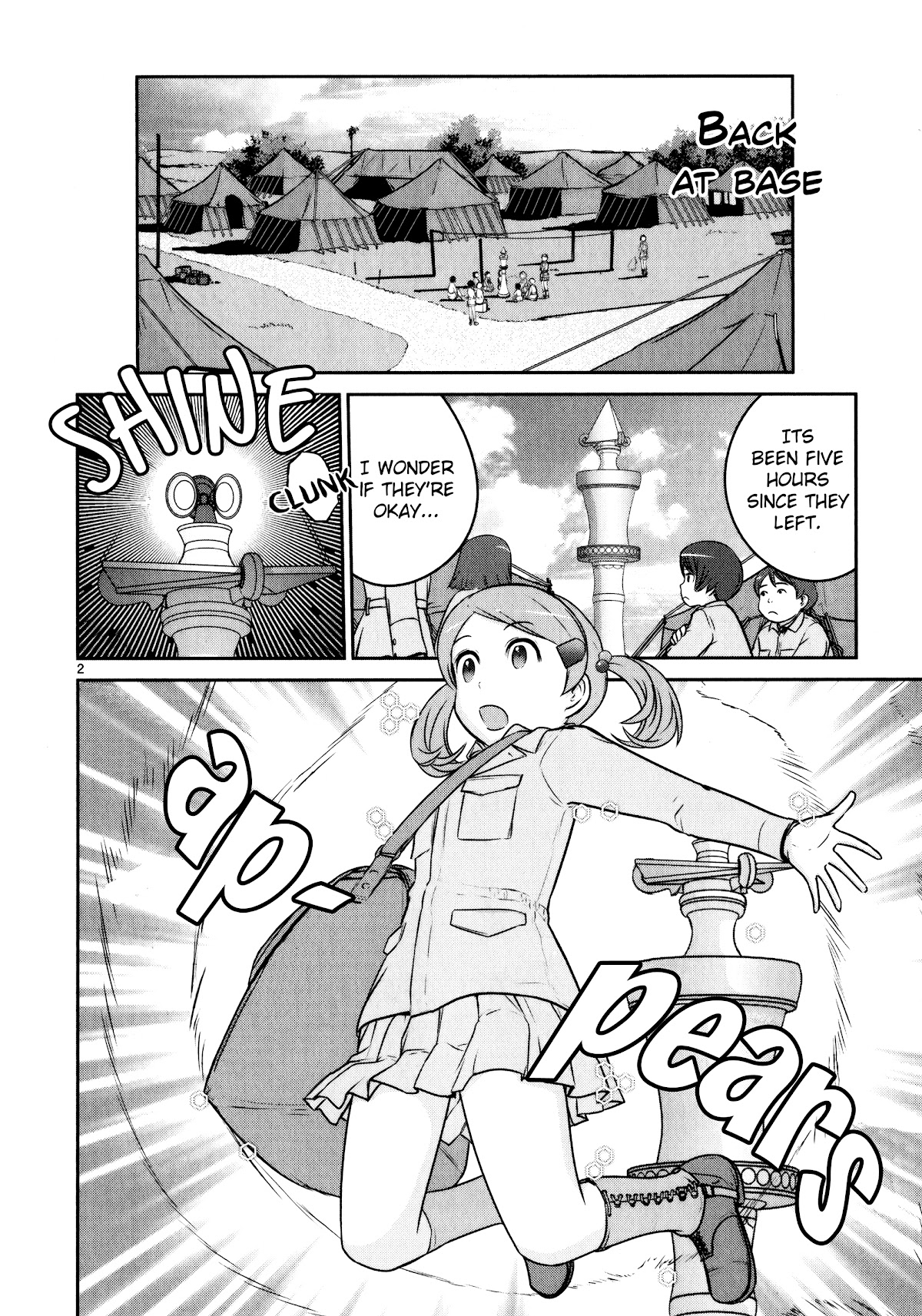 Houkago Assault Girls Chapter 9 page 6 - Chapter 9: The Hard Way Home! Defending Ourselves Against The Enemy!