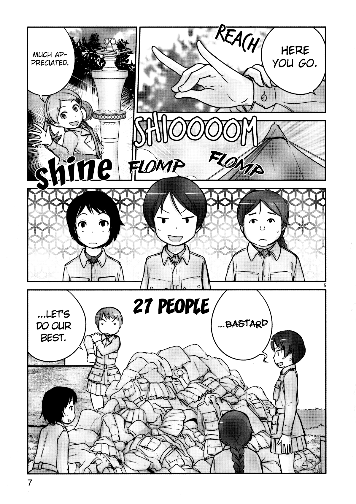 Houkago Assault Girls Chapter 9 page 9 - Chapter 9: The Hard Way Home! Defending Ourselves Against The Enemy!