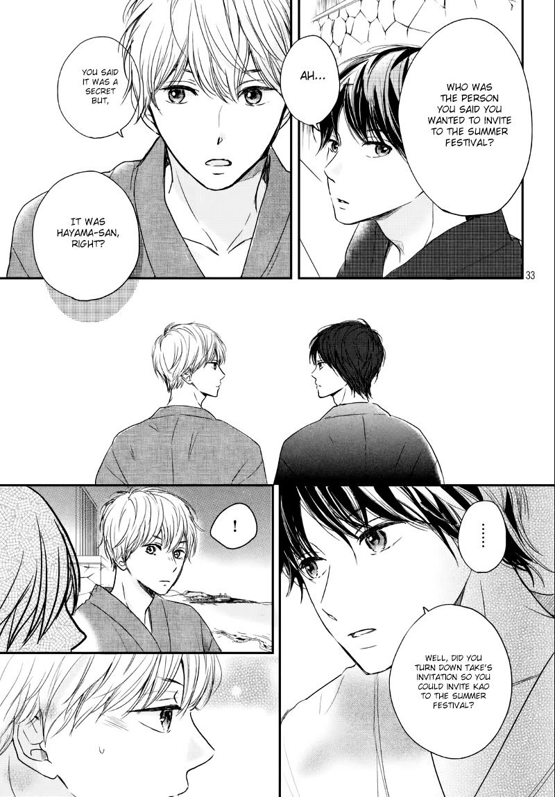 Houkago, Koishita Chapter 11 page 35 - Chapter 11: An Unyielding Heart