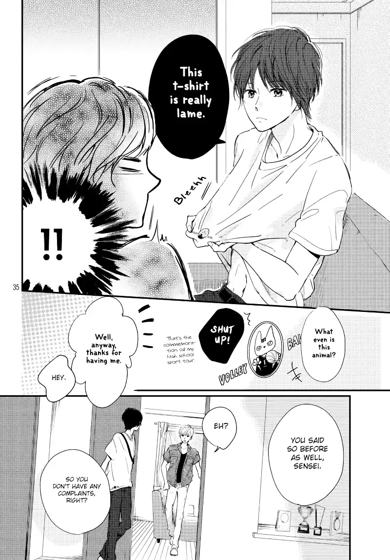 Houkago, Koishita Chapter 15 page 37 - Chapter 15: Rain of Tears