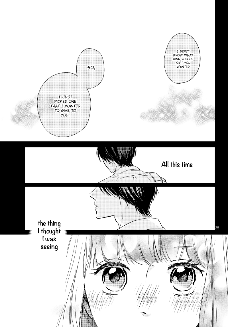 Houkago, Koishita Chapter 17 page 37 - Chapter 17: Beyond Your View