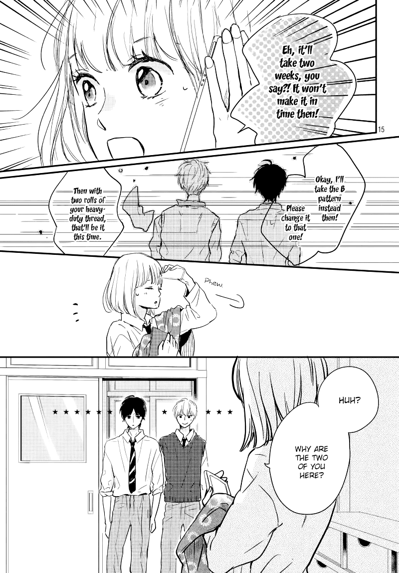 Houkago, Koishita Chapter 18 page 17 - Chapter 18: I Want to Give it My All