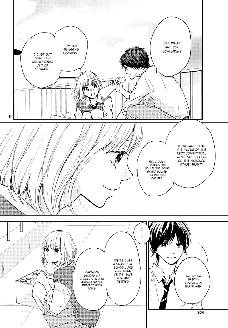 Houkago, Koishita Chapter 18 page 20 - Chapter 18: I Want to Give it My All