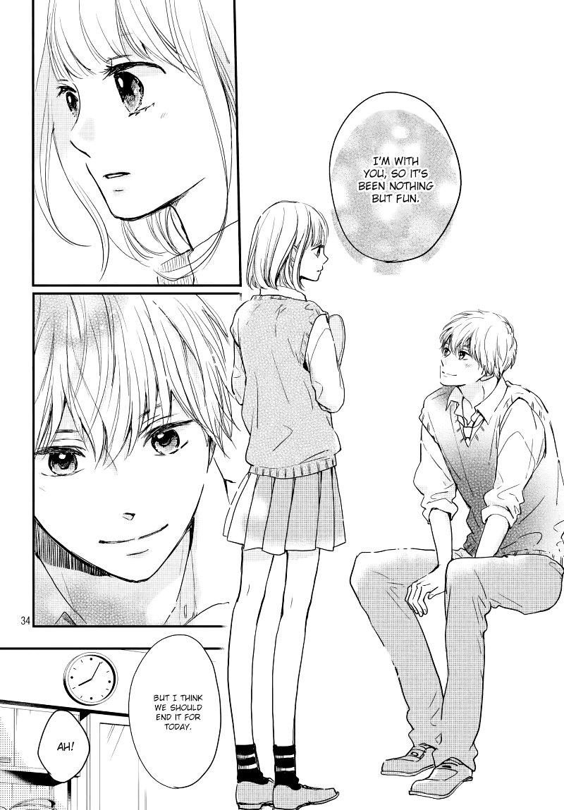 Houkago, Koishita Chapter 18 page 35 - Chapter 18: I Want to Give it My All