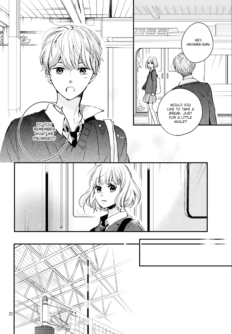 Houkago, Koishita Chapter 22 page 24 - Chapter 22: "I'm Serious"