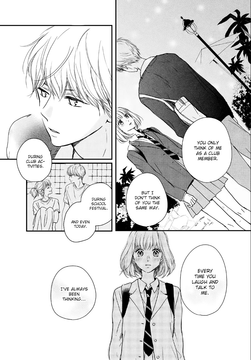 Houkago, Koishita Chapter 23 page 37 - Chapter 23: Only Look At Me