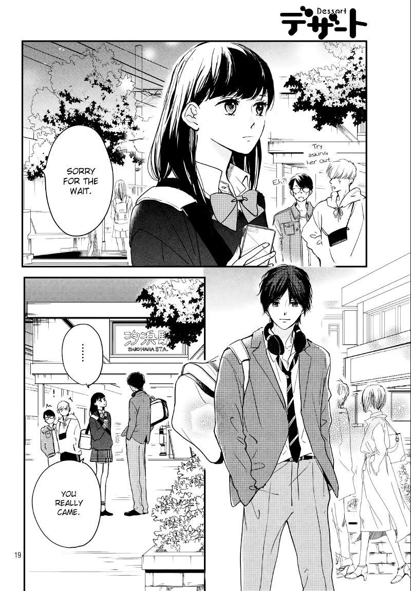 Houkago, Koishita Chapter 24 page 21 - Chapter 24: The Day Before The Match