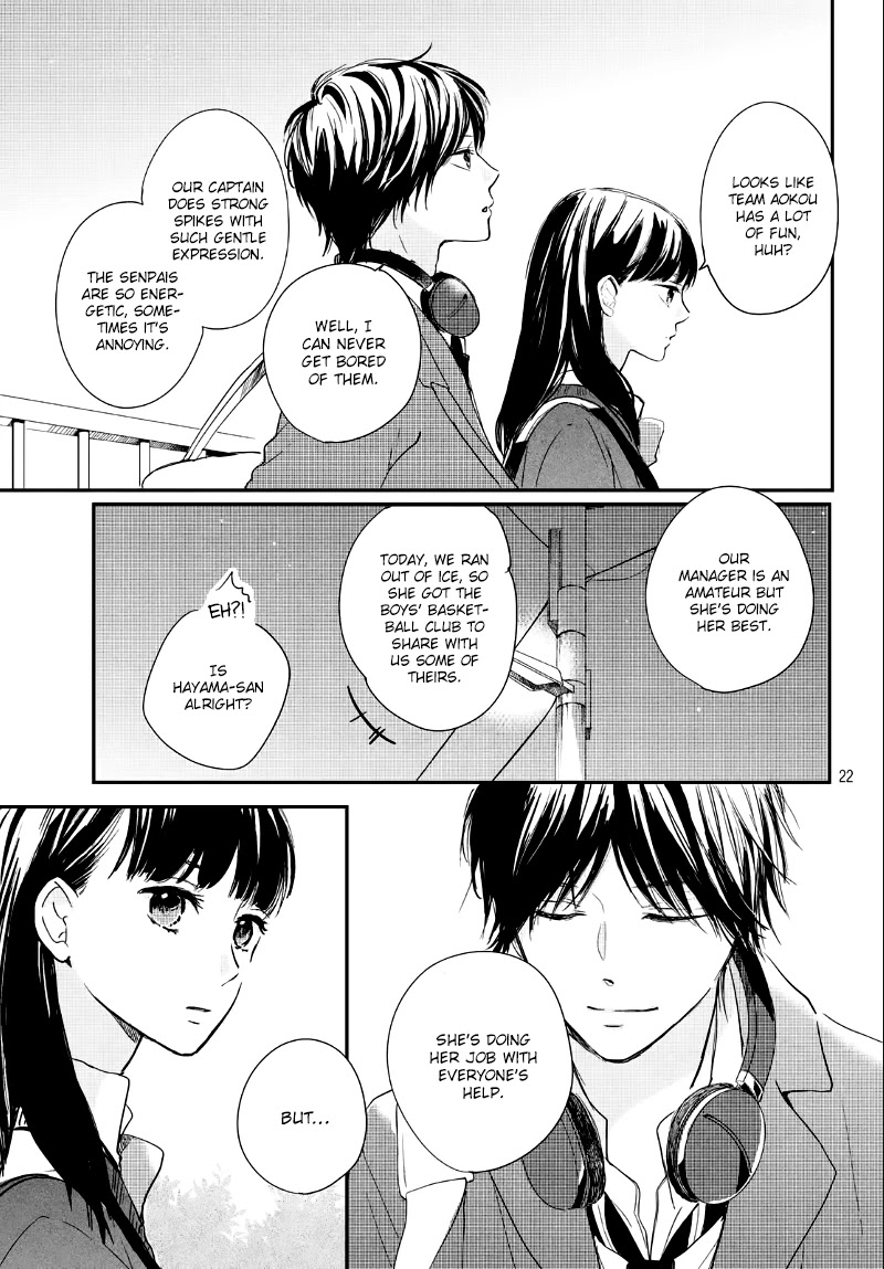 Houkago, Koishita Chapter 24 page 24 - Chapter 24: The Day Before The Match