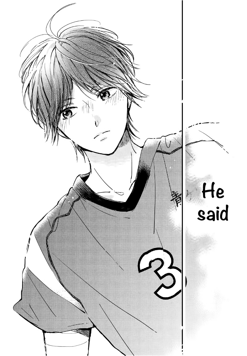 Houkago, Koishita Chapter 26 page 33 - Chapter 26: Rival