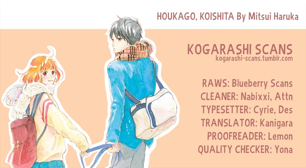 Houkago, Koishita Chapter 28 page 1 - Chapter 28: I Will Not Hesitate Anymore