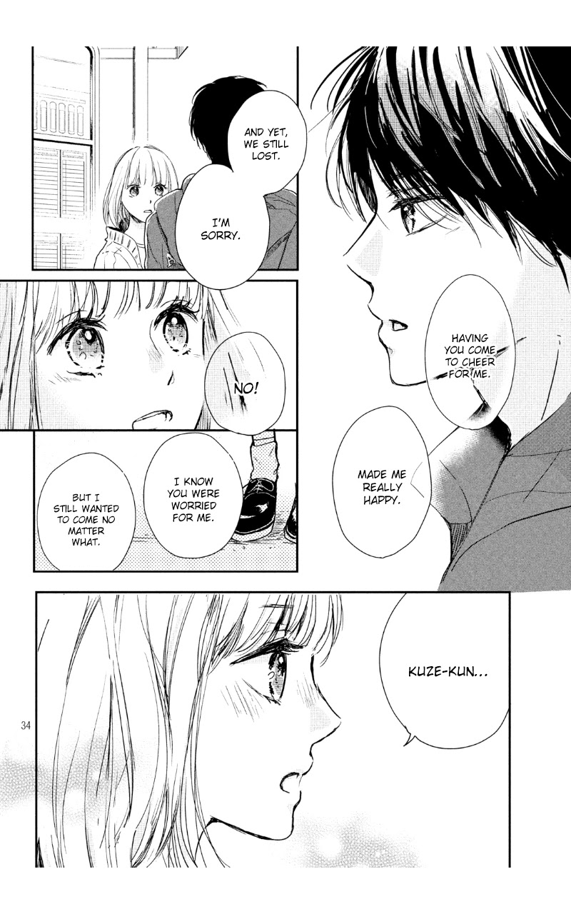 Houkago, Koishita Chapter 28 page 35 - Chapter 28: I Will Not Hesitate Anymore