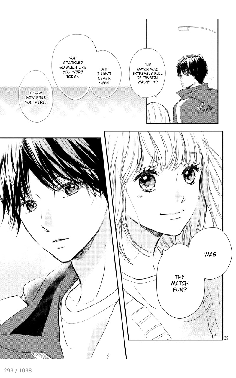 Houkago, Koishita Chapter 28 page 36 - Chapter 28: I Will Not Hesitate Anymore