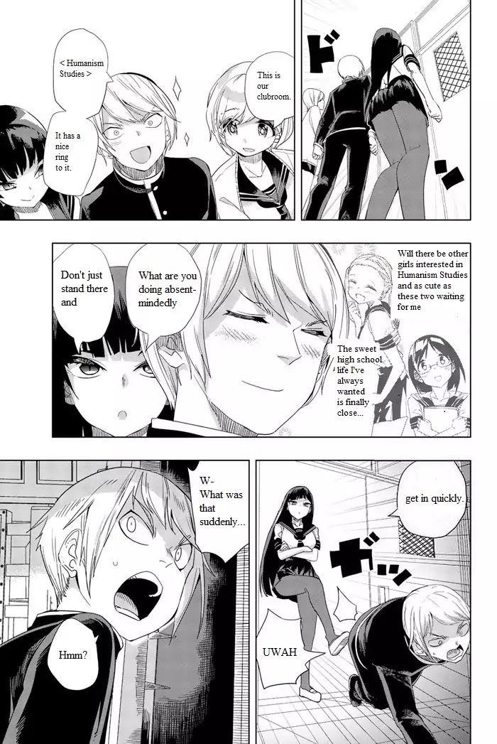 Houkago no Goumon Shoujo Chapter 1 page 8 - Chapter 1: First Torture ♡
