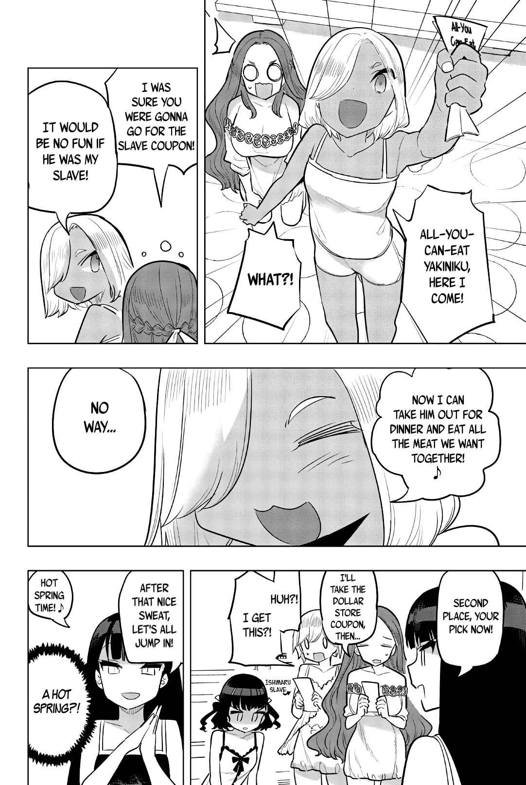 Houkago no Goumon Shoujo Chapter 100 page 10 - Chapter 100: Snug ♥ Girls Meeting! ~The Twister Chapter~