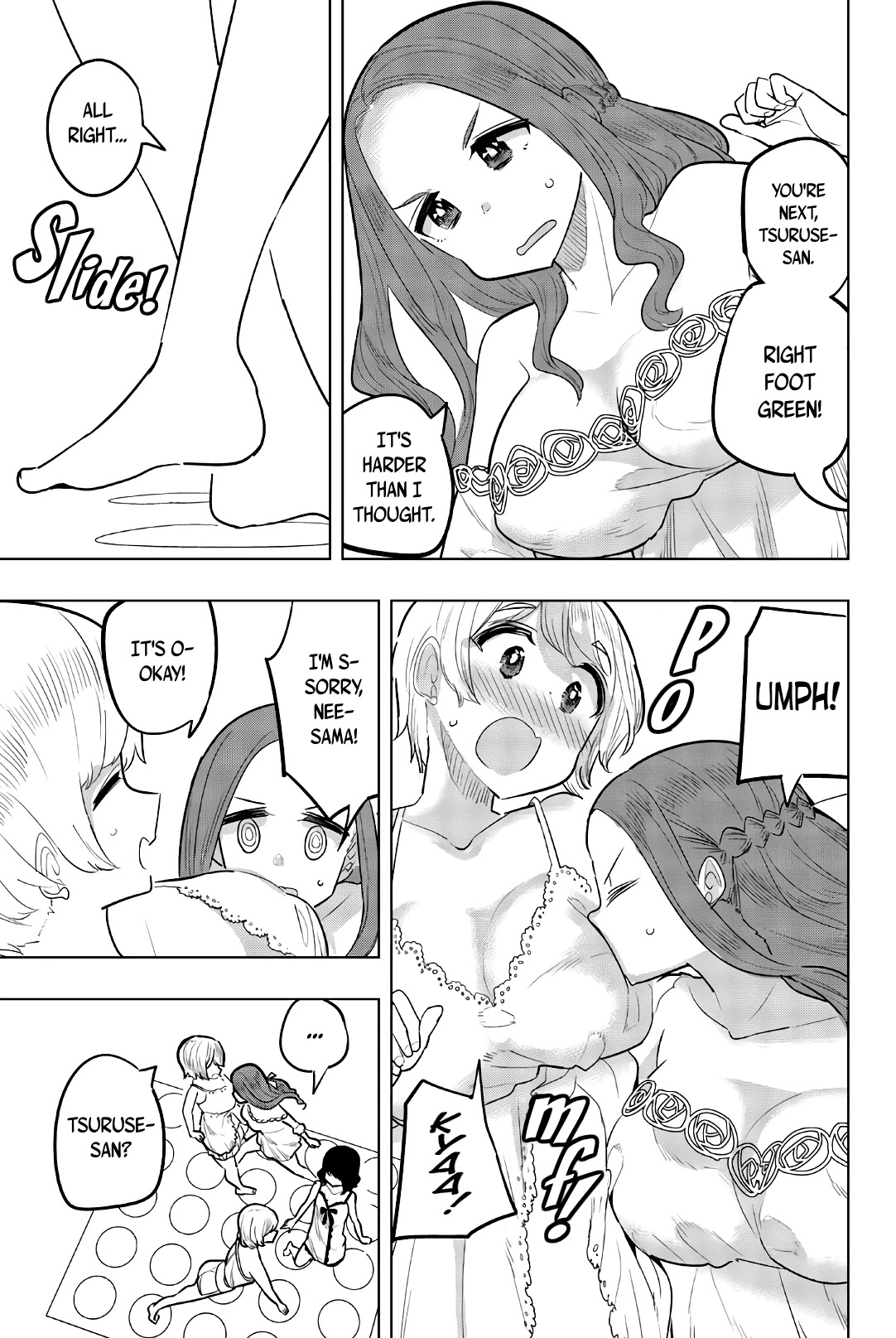 Houkago no Goumon Shoujo Chapter 100 page 5 - Chapter 100: Snug ♥ Girls Meeting! ~The Twister Chapter~