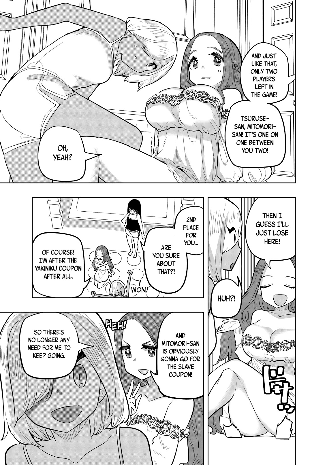 Houkago no Goumon Shoujo Chapter 100 page 9 - Chapter 100: Snug ♥ Girls Meeting! ~The Twister Chapter~