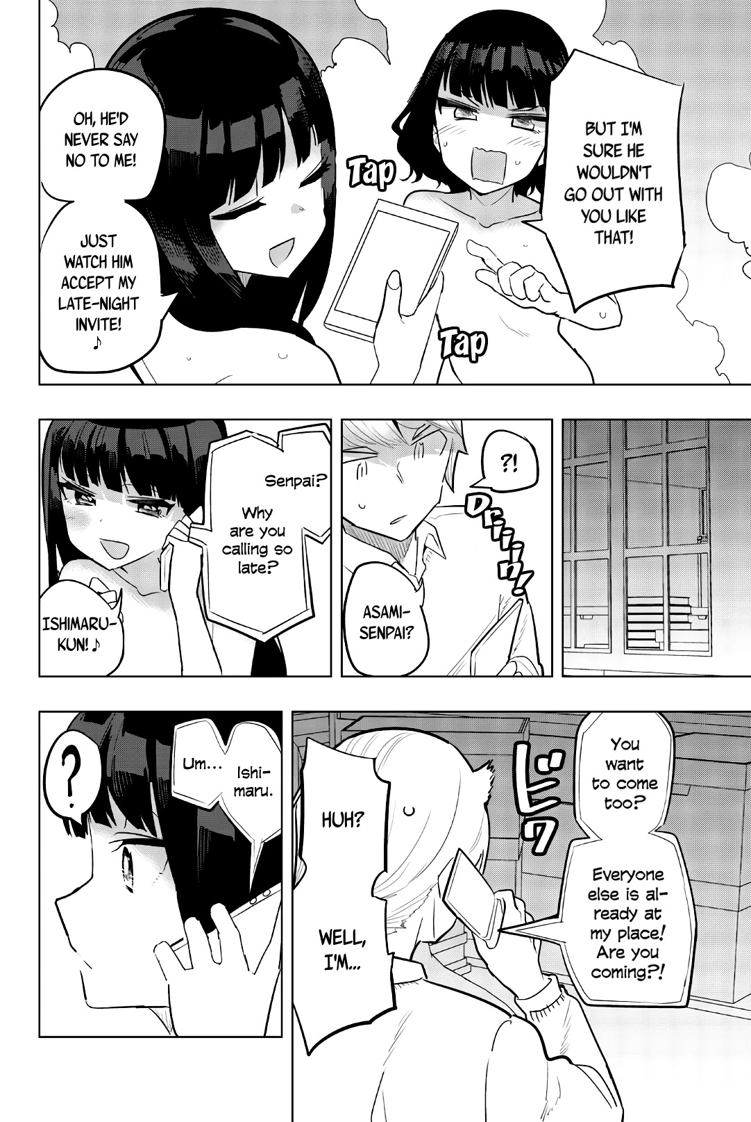 Houkago no Goumon Shoujo Chapter 101 page 8 - Chapter 101: Naked Girls Talk♥