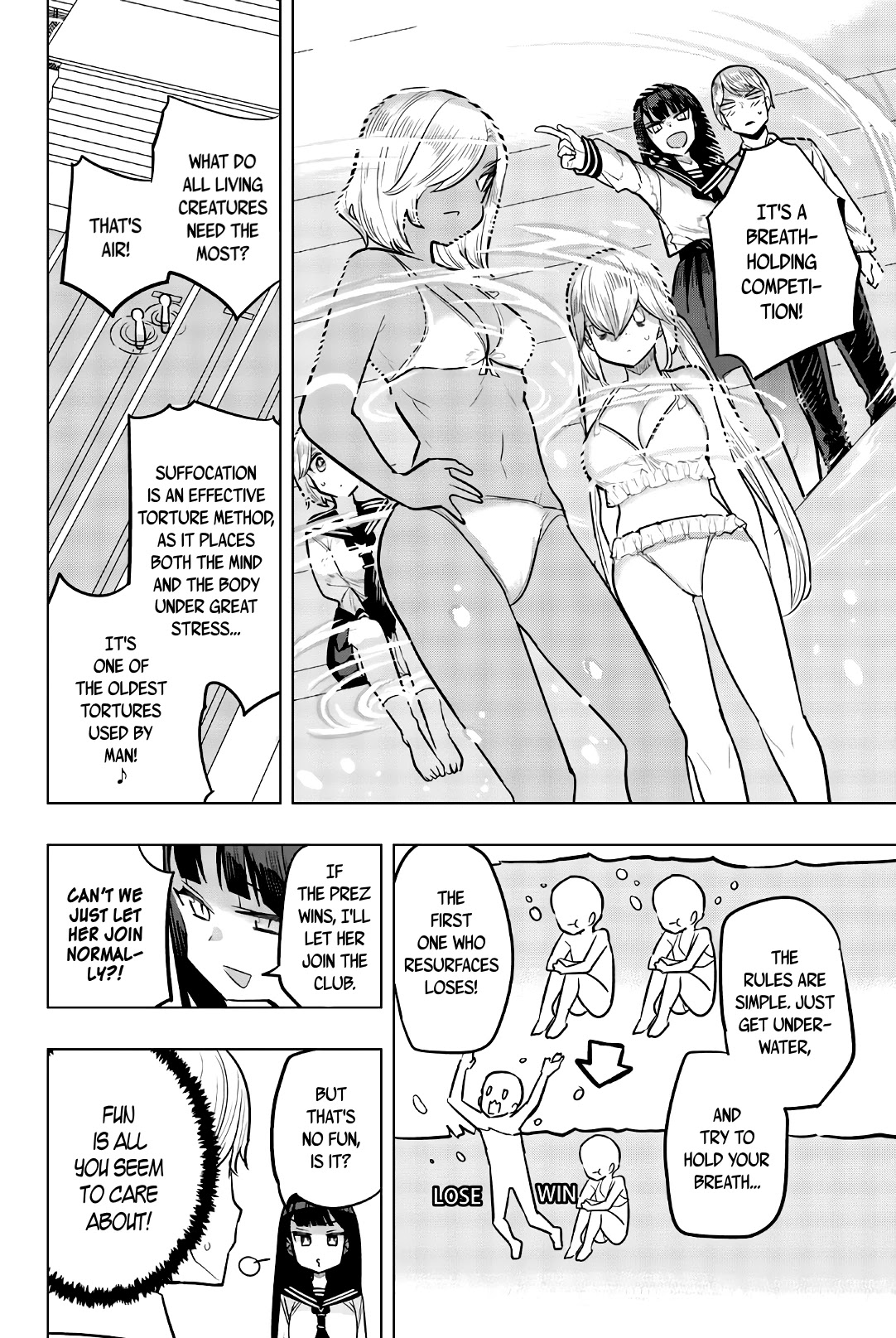 Houkago no Goumon Shoujo Chapter 103 page 4 - Chapter 103: Asami's Miscalculation!?