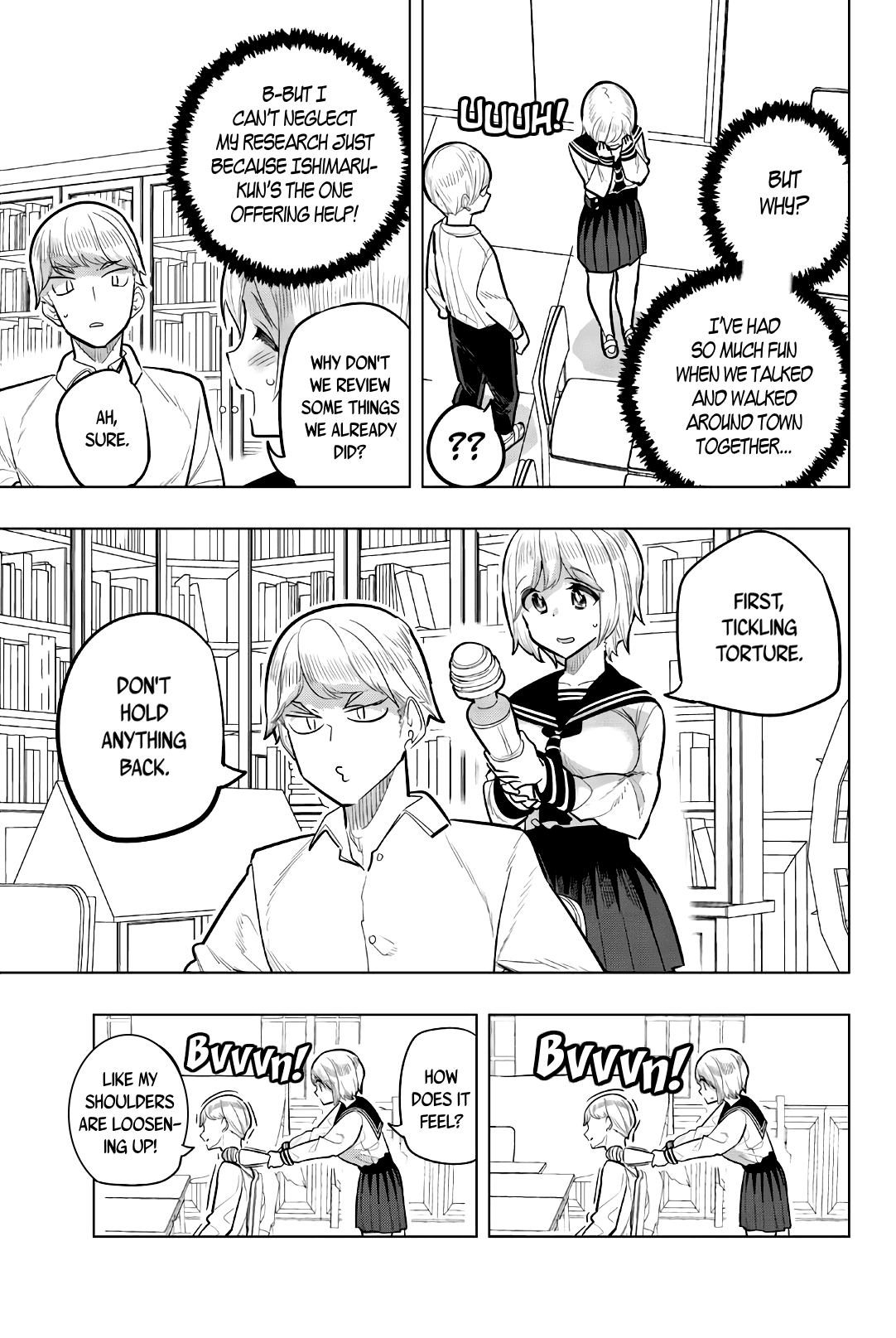 Houkago no Goumon Shoujo Chapter 110 page 3 - Chapter 110: Shy One On One Torture