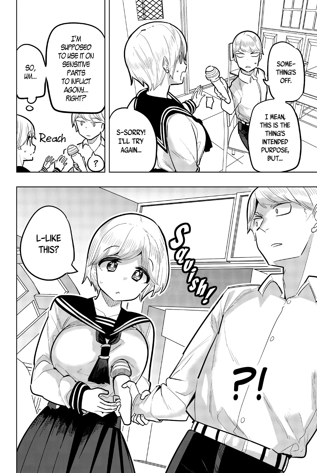 Houkago no Goumon Shoujo Chapter 110 page 4 - Chapter 110: Shy One On One Torture