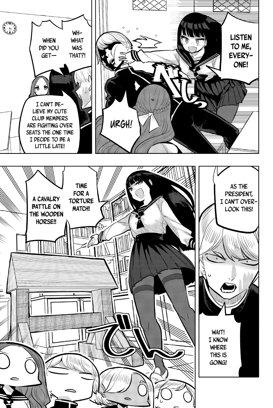 Houkago no Goumon Shoujo Chapter 113 page 11 - Chapter 113: A Whole New Riko Tsuruse ♪