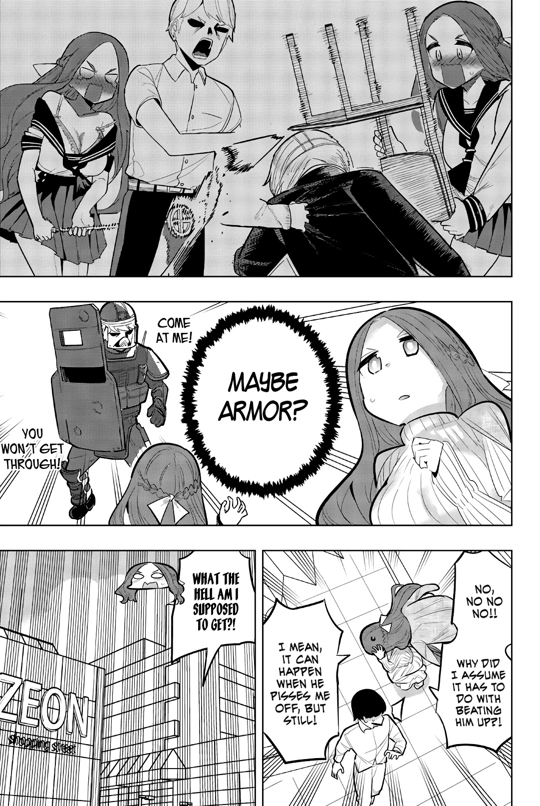 Houkago no Goumon Shoujo Chapter 116 page 5 - Chapter 116: Pondering Girls On Eve's Eve ♥
