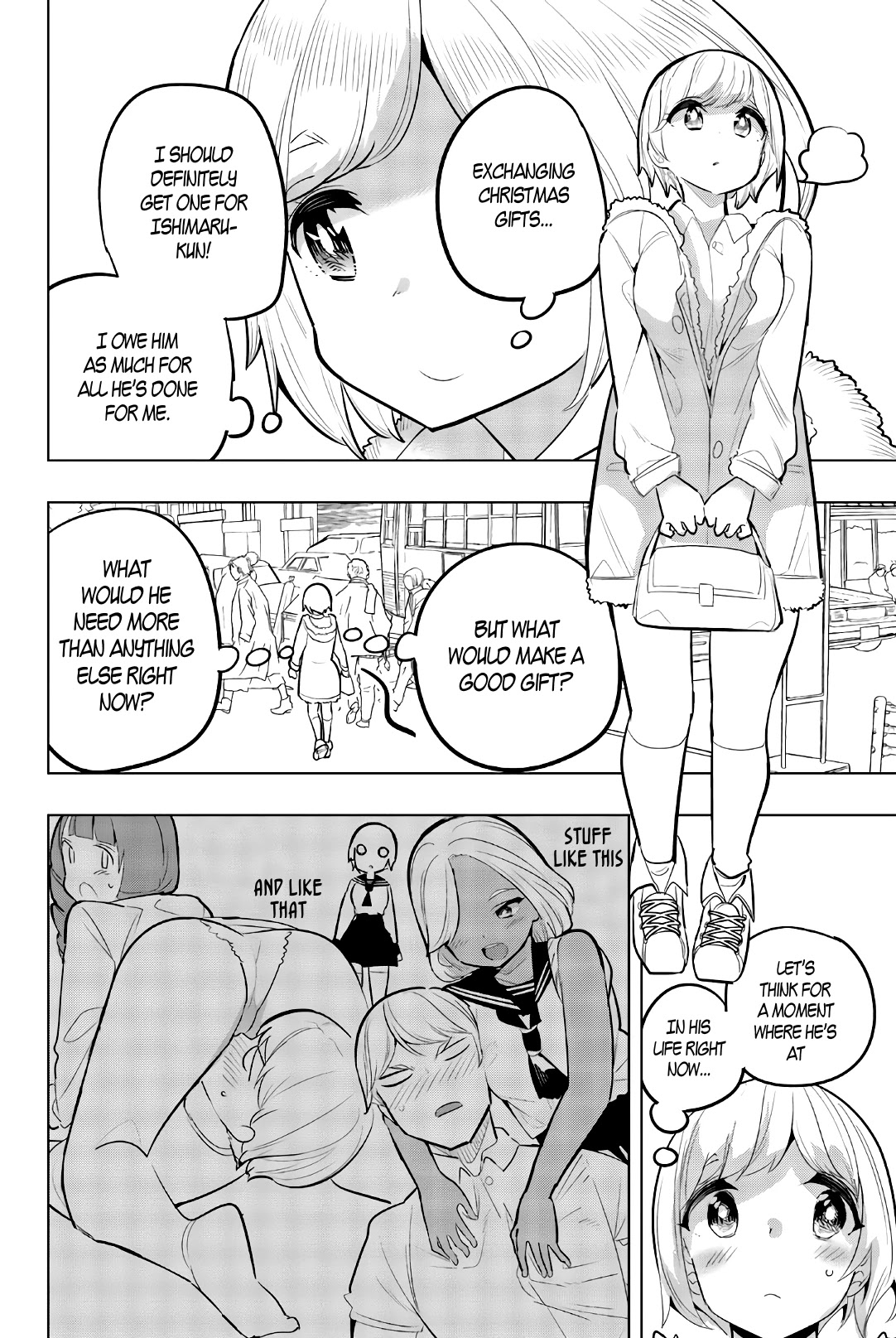 Houkago no Goumon Shoujo Chapter 116 page 6 - Chapter 116: Pondering Girls On Eve's Eve ♥