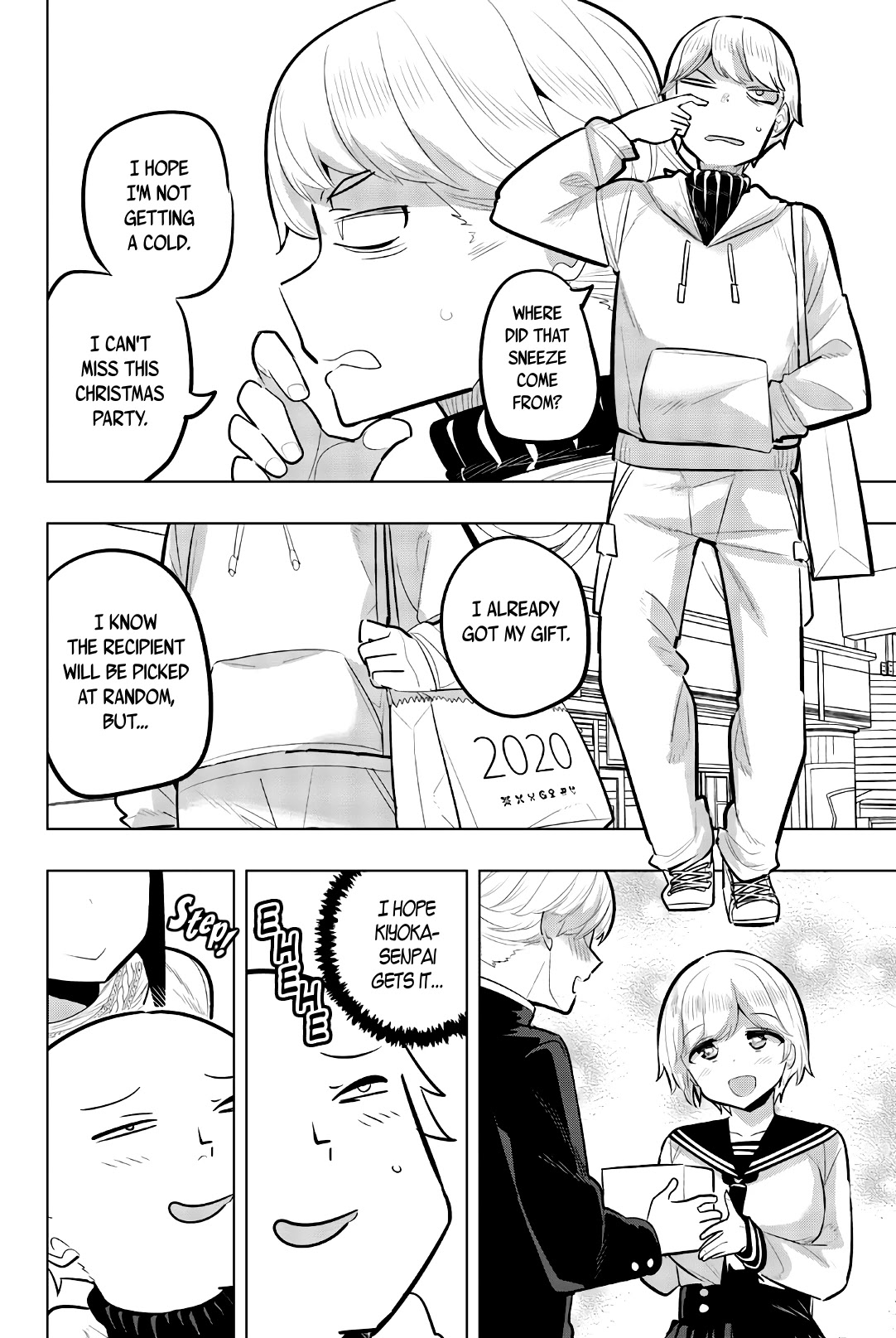 Houkago no Goumon Shoujo Chapter 116 page 8 - Chapter 116: Pondering Girls On Eve's Eve ♥