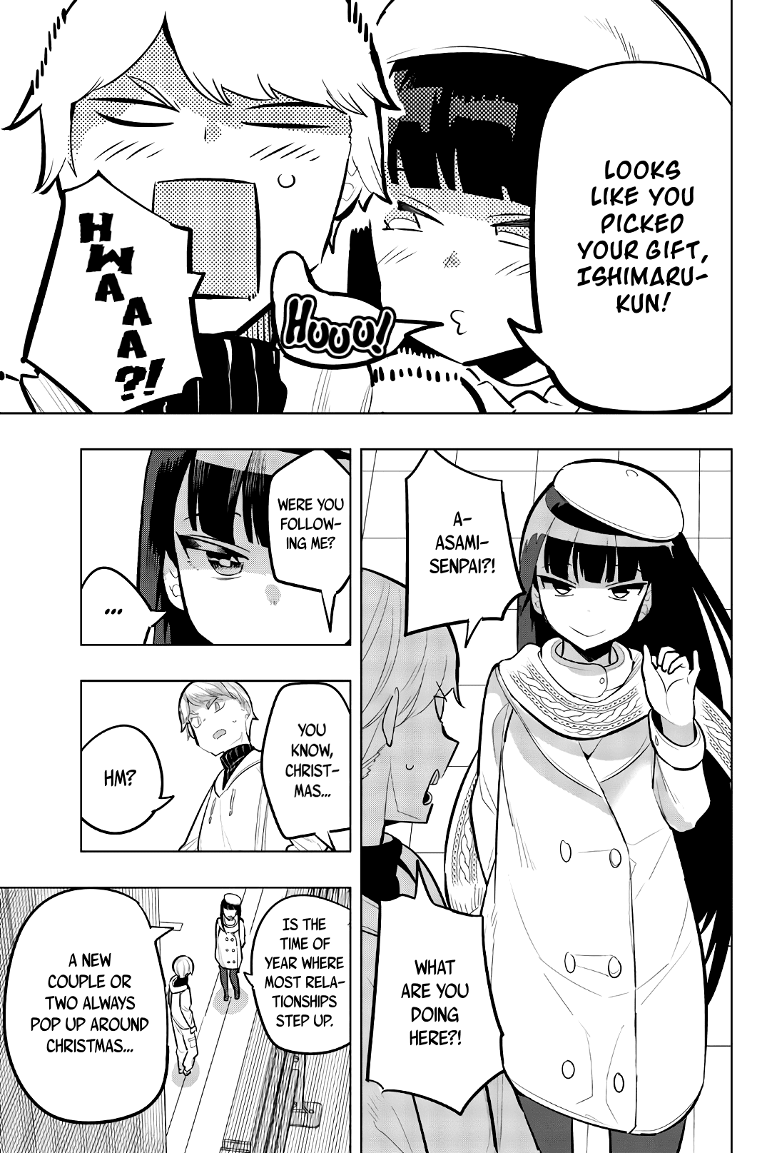 Houkago no Goumon Shoujo Chapter 116 page 9 - Chapter 116: Pondering Girls On Eve's Eve ♥