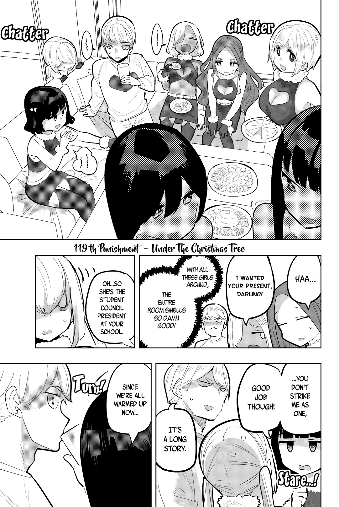 Houkago no Goumon Shoujo Chapter 119 page 1 - Chapter 119: Under The Christmas Tree