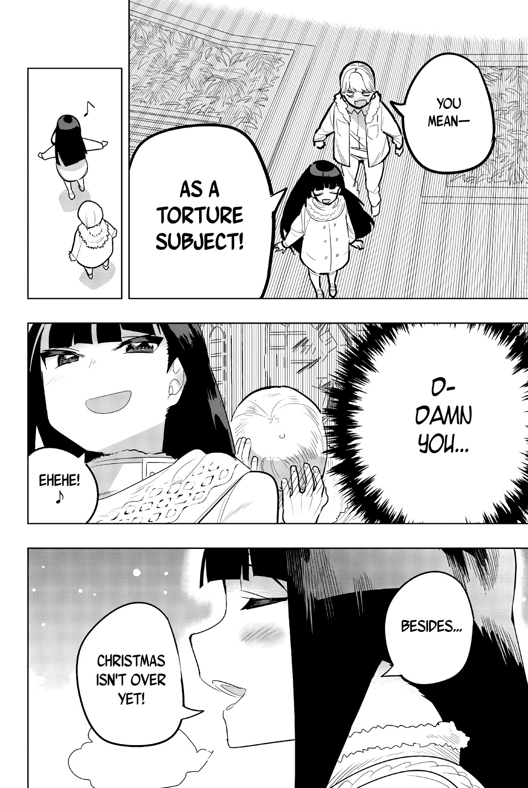 Houkago no Goumon Shoujo Chapter 119 page 12 - Chapter 119: Under The Christmas Tree