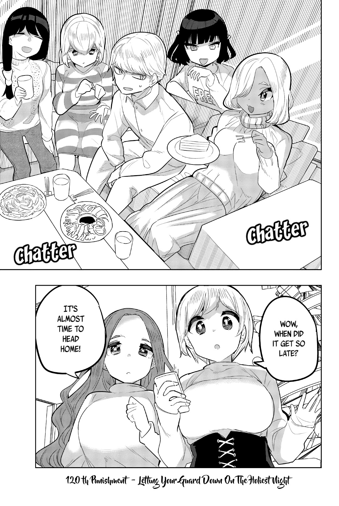 Houkago no Goumon Shoujo Chapter 120 page 1 - Chapter 120: Letting Your Guard Down On The Holiest Night