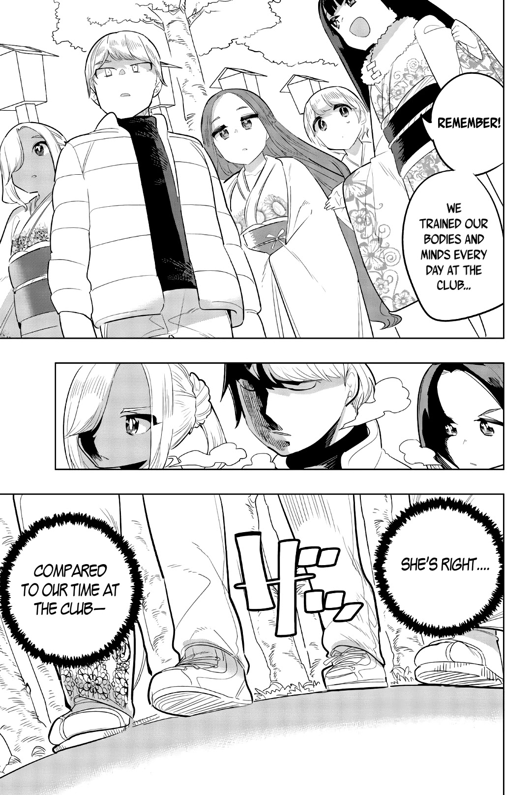 Houkago no Goumon Shoujo Chapter 122 page 9 - Chapter 122: Decisive Battle On New Year's ♥