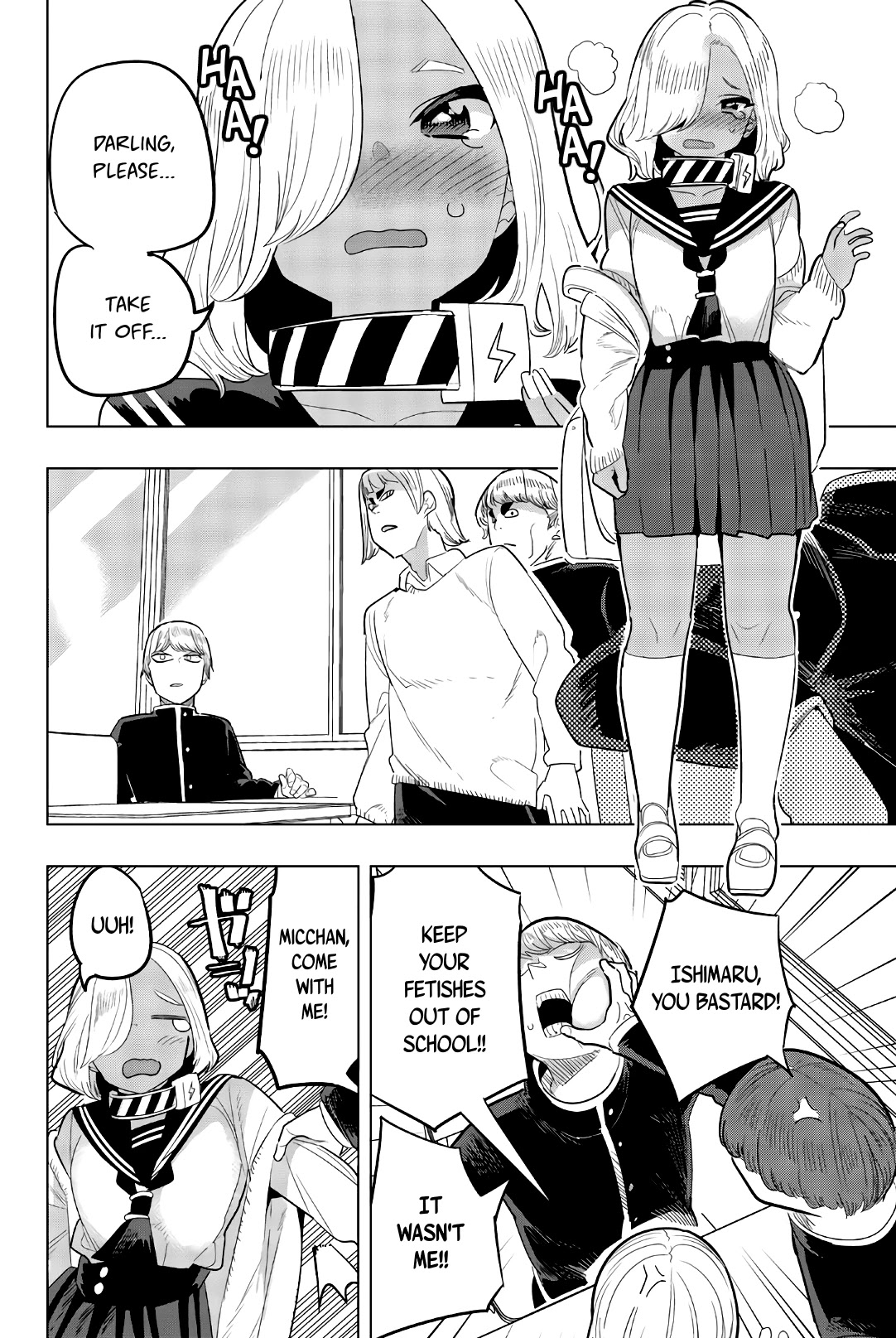 Houkago no Goumon Shoujo Chapter 123 page 2 - Chapter 123: Shocking Second Year For Two ♥