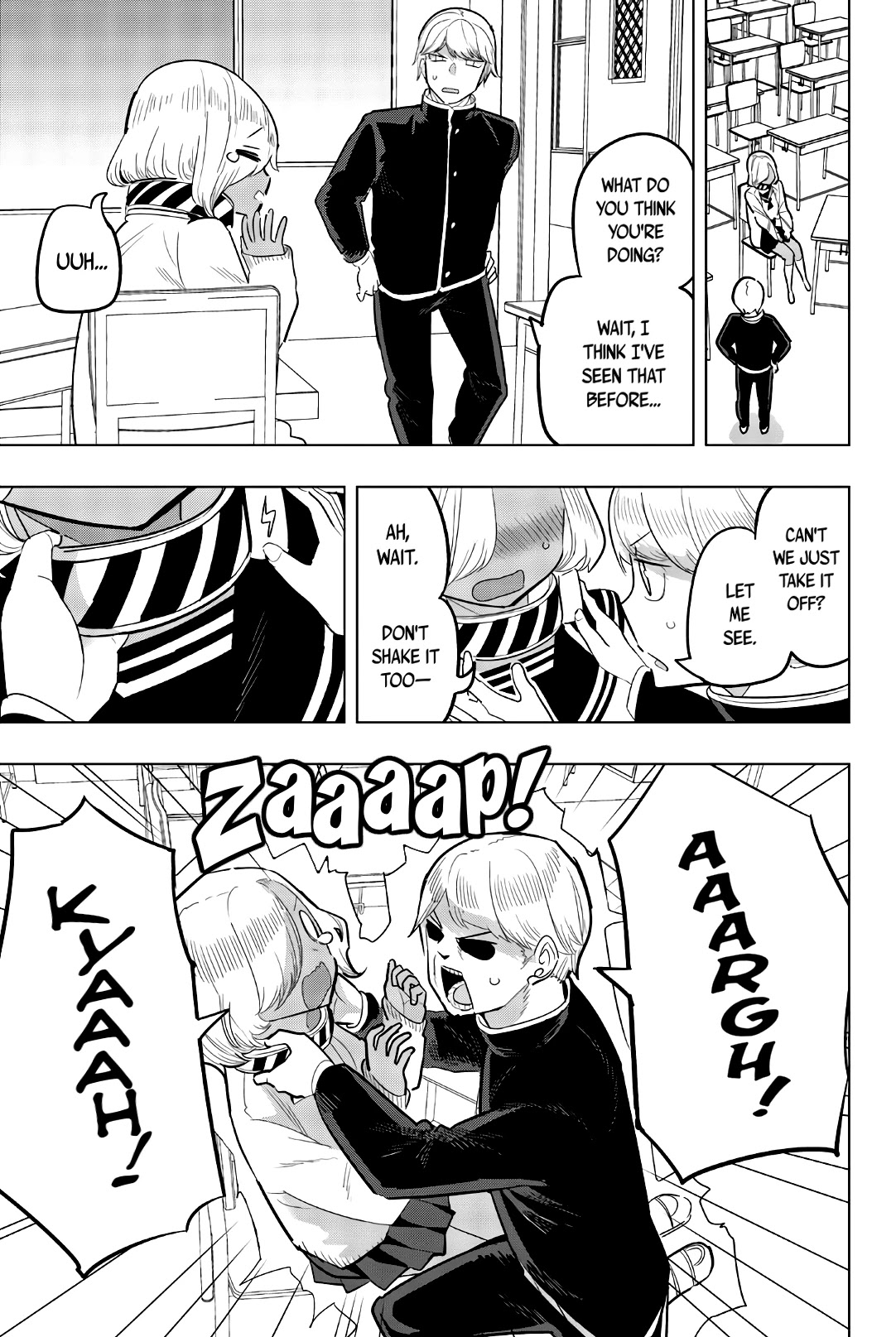 Houkago no Goumon Shoujo Chapter 123 page 3 - Chapter 123: Shocking Second Year For Two ♥