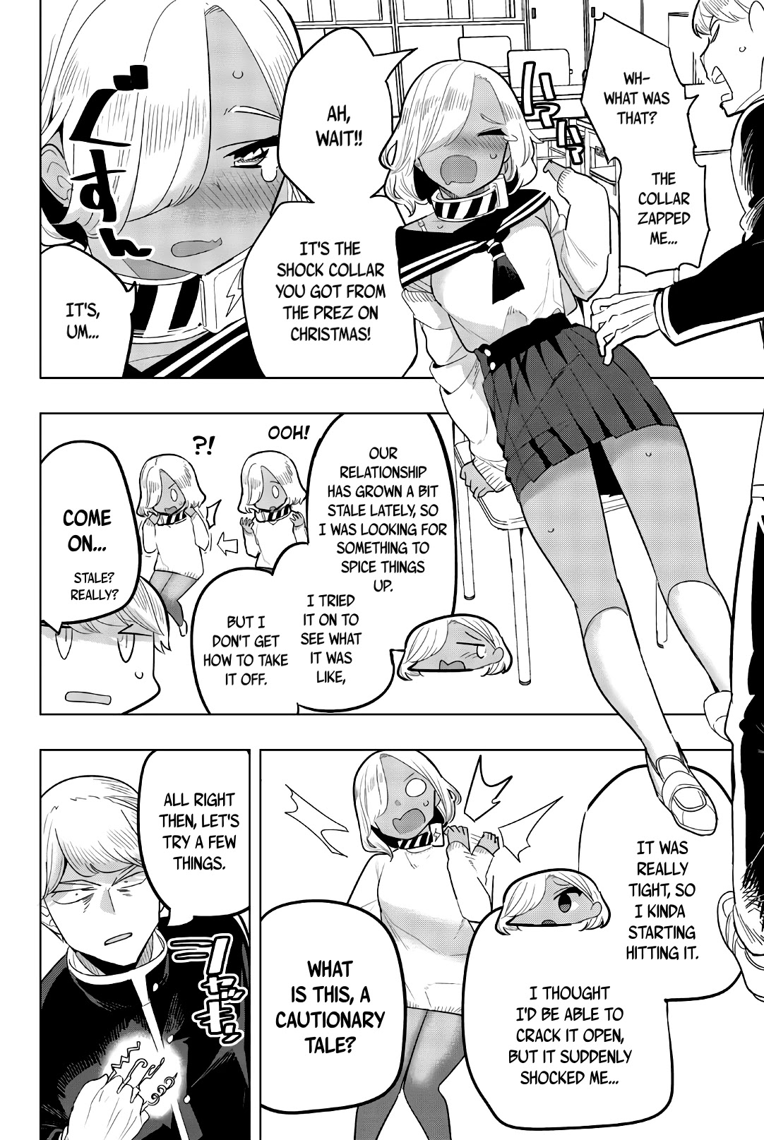 Houkago no Goumon Shoujo Chapter 123 page 4 - Chapter 123: Shocking Second Year For Two ♥